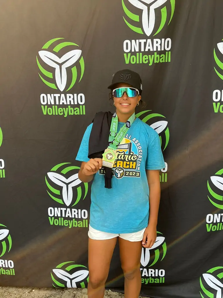 Salma Abdelrazak 2029 libero defender Indoor Beach Volleyball Recruit